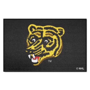 Wholesale-Boston Bruins Starter Mat - Retro Collection NHL Accent Rug - 19" x 30" SKU: 35440