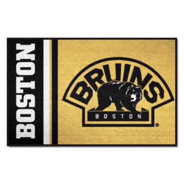 Wholesale-Boston Bruins Starter Mat - Uniform NHL Accent Rug - 19" x 30" SKU: 19254