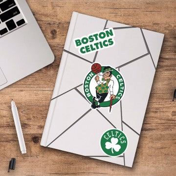 Wholesale-Boston Celtics Decal 3-pk NBA 3 Piece - 5” x 6.25” (total) SKU: 63193