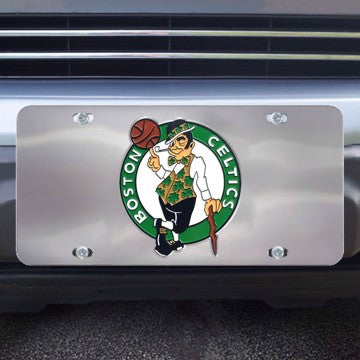 Wholesale-Boston Celtics Diecast License Plate NBA Exterior Auto Accessory - 12" x 6" SKU: 28628