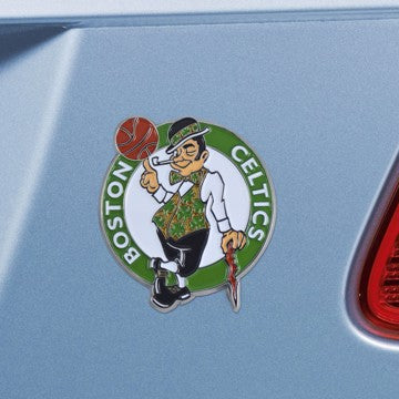 Wholesale-Boston Celtics Emblem - Color NBA Exterior Auto Accessory - Color Emblem - 3" x 3" SKU: 22203