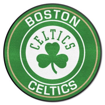 Wholesale-Boston Celtics Roundel Mat NBA Accent Rug - Round - 27" diameter SKU: 18827