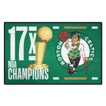 Wholesale-Boston Celtics Starter Mat NBA Accent Rug - 19" x 30" SKU: 35080