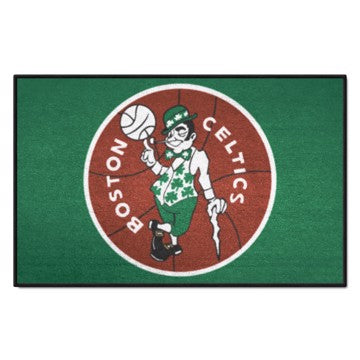 Wholesale-Boston Celtics Starter Mat - Retro Collection NBA Accent Rug - 19" x 30" SKU: 35232