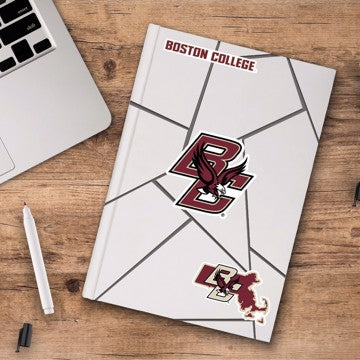 Wholesale-Boston College Decal 3-pk Boston College Decal 3-pk 5” x 6.25” - 3 Various Logos / Wordmark SKU: 61015