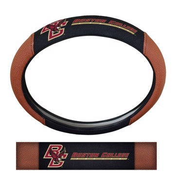 Wholesale-Boston College Sports Grip Steering Wheel Cover Boston College Sports Grip Steering Wheel Cover 14.5” to 15.5” - Primary Logo and Wordmark SKU: 62121