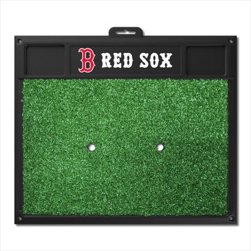 Wholesale-Boston Red Sox Golf Hitting Mat MLB 20" x 17" SKU: 15433