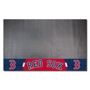 Wholesale-Boston Red Sox Grill Mat MLB Vinyl Mat - 26" x 42" SKU: 12147