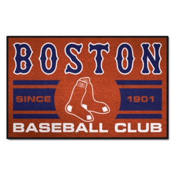 Wholesale-Boston Red Sox Starter Mat - Uniform MLB Accent Rug - 19" x 30" SKU: 18462
