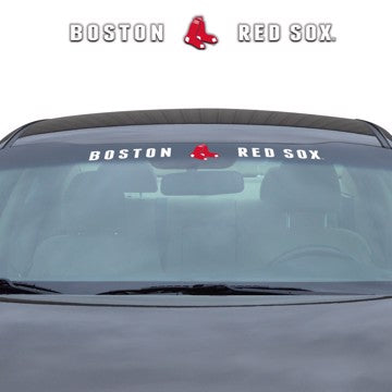 Wholesale-Boston Red Sox Windshield Decal MLB 34” x 3.5 SKU: 61442