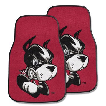 Wholesale-Boston Terriers 2-pc Carpet Car Mat Set 17in. x 27in. - 2 Pieces SKU: 5194