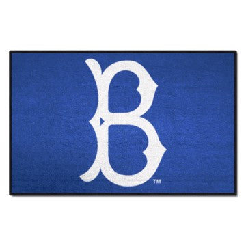 Wholesale-Brooklyn Dodgers Starter Mat - Retro Collection MLB Accent Rug - 19" x 30" SKU: 1876