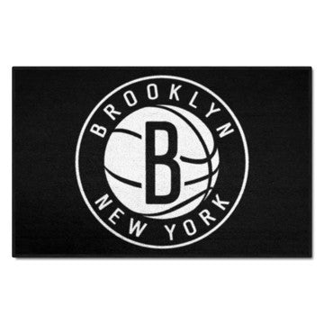 Wholesale-Brooklyn Nets Starter Mat NBA Accent Rug - 19" x 30" SKU: 11916