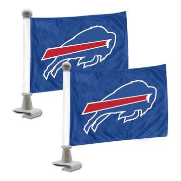 Wholesale-Buffalo Bills Ambassador Flags NFL Mini Auto Flags - 2 Piece - 4" x 6" SKU: 61859