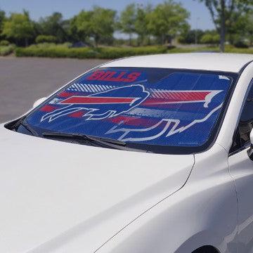 Wholesale-Buffalo Bills Auto Shade NFL Windshield Sun Shade - 59" x 29.5" SKU: 60045