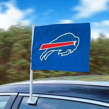 Wholesale-Buffalo Bills Car Flag NFL Auto Flag - 1 Piece - 11" x 14" SKU: 26135