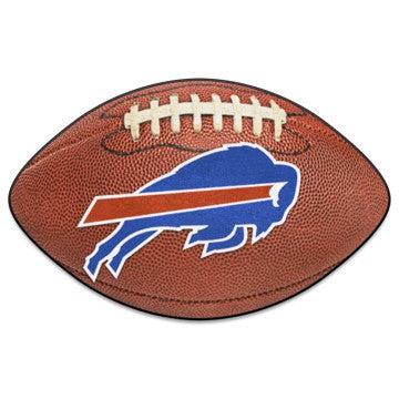 Wholesale-Buffalo Bills Football Mat NFL Accent Rug - Shaped - 20.5" x 32.5" SKU: 5681