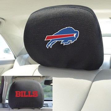 Wholesale-Buffalo Bills Headrest Cover NFL Universal Fit - 10" x 13" SKU: 12491