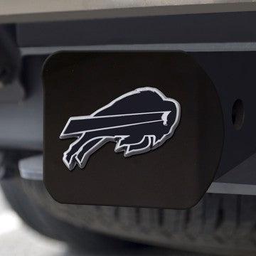 Wholesale-Buffalo Bills Hitch Cover NFL Chrome Emblem on Black Hitch - 3.4" x 4" SKU: 21496