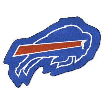 Wholesale-Buffalo Bills Mascot Mat NFL Accent Rug - Approximately 36" x 36" SKU: 20963