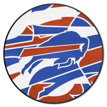 Wholesale-Buffalo Bills NFL x FIT Roundel Mat NFL Accent Rug - Round - 27" diameter SKU: 23213