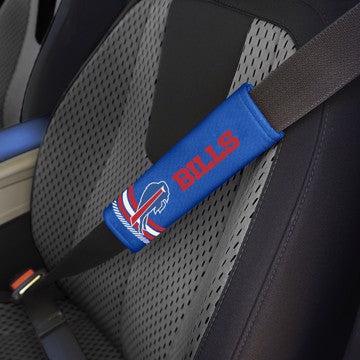 Wholesale-Buffalo Bills Rally Seatbelt Pad - Pair NFL Interior Auto Accessory - 2 Pieces SKU: 32087