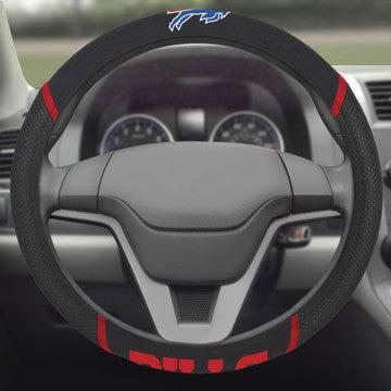 Wholesale-Buffalo Bills Steering Wheel Cover NFL Universal Fit - 14.5" to 15.5" SKU: 21362