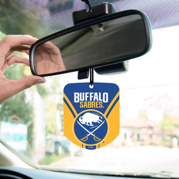 Wholesale-Buffalo Sabres Air Freshener 2-pk NHL Interior Auto Accessory - 2 Piece SKU: 61593