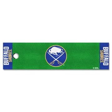 Wholesale-Buffalo Sabres Putting Green Mat NHL 18" x 72" SKU: 10509