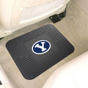 Wholesale-BYU Cougars Back Seat Car Utility Mat - 14in. x 17in. SKU: 11264