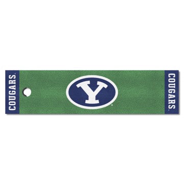 Wholesale-BYU Cougars Putting Green Mat 1.5ft. x 6ft. SKU: 14072