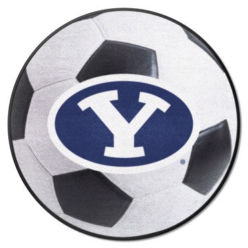 Wholesale-BYU Cougars Soccer Ball Mat 27" diameter SKU: 3271