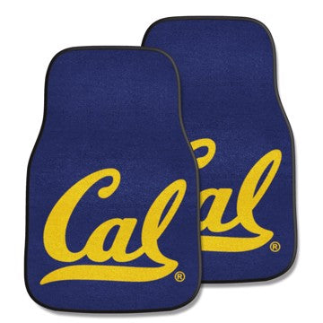 Wholesale-Cal Golden Bears 2-pc Carpet Car Mat Set 17in. x 27in. - 2 Pieces SKU: 5426