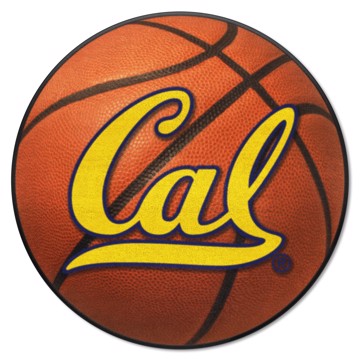 Wholesale-Cal Golden Bears Basketball Mat 27" diameter SKU: 4907