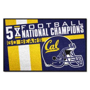 Wholesale-Cal Golden Bears Dynasty Starter Mat 19"x30" SKU: 25953