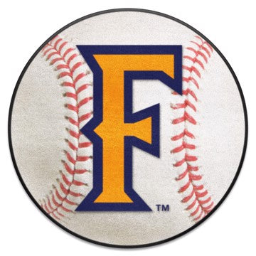 Wholesale-Cal State - Fullerton Titans Baseball Mat 27" diameter SKU: 342