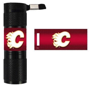 Wholesale-Calgary Flames Flashlight NHL 1.1" H x 0.3" W x 3.4" L SKU: 62331