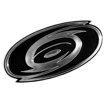 Wholesale-Carolina Hurricanes Molded Chrome Emblem NHL Plastic Auto Accessory SKU: 60294