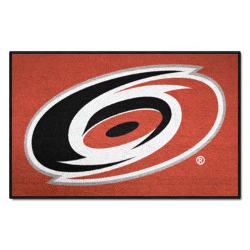 Wholesale-Carolina Hurricanes Starter Mat NHL Accent Rug - 19" x 30" SKU: 10524