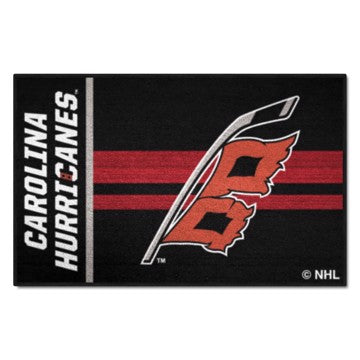 Wholesale-Carolina Hurricanes Starter - Uniform Alternate Jersey NHL Accent Rug - 19" x 30" SKU: 31930