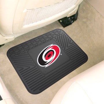 Wholesale-Carolina Hurricanes Utility Mat NHL Back Seat Car Floor Mats - 1 Piece - 14" x 17" SKU: 10763