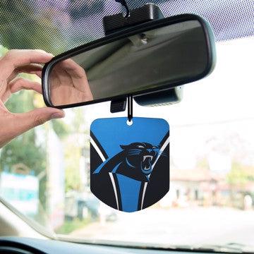 Wholesale-Carolina Panthers Air Freshener 2-pk NFL Interior Auto Accessory - 2 Piece SKU: 61564