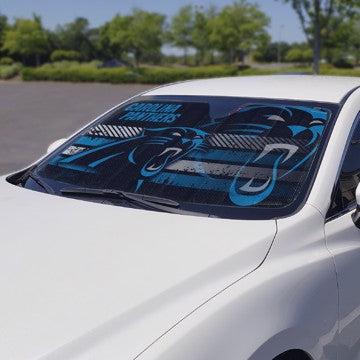 Wholesale-Carolina Panthers Auto Shade NFL Windshield Sun Shade - 59" x 29.5" SKU: 60046