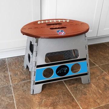 Wholesale-Carolina Panthers Folding Step Stool NFL Foot Stool - 14" x 13" SKU: 24428