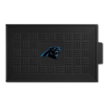 Wholesale-Carolina Panthers Medallion Door Mat NFL Outdoor Door Mat - 19.5" x 31" SKU: 11436