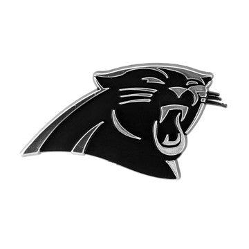 Wholesale-Carolina Panthers Molded Chrome Emblem NFL Plastic Auto Accessory SKU: 60262
