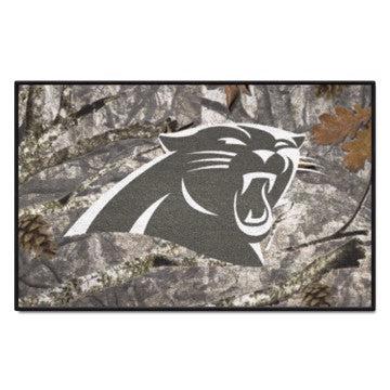Wholesale-Carolina Panthers Starter Mat - Camo NFL Accent Rug - 19" x 30" SKU: 34215