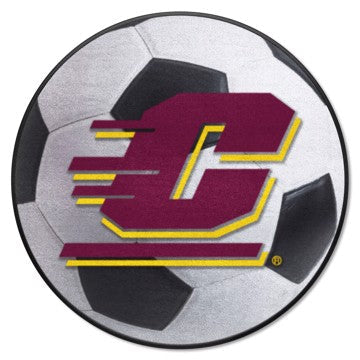 Wholesale-Central Michigan Chippewas Soccer Ball Mat 27" diameter SKU: 369
