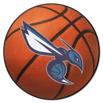 Wholesale-Charlotte Hornets Basketball Mat NBA Accent Rug - Round - 27" diameter SKU: 36896
