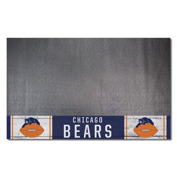 Wholesale-Chicago Bears Grill Mat - Retro Collection NFL Vinyl Mat - 26" x 42" SKU: 32564